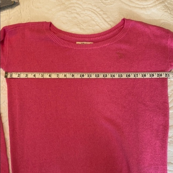 Abercrombie & Fitch pink cotton blend pullover size small - Picture 7 of 9